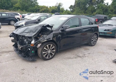 2018 Hyundai Elantra Gt from USA, damaged, VIN KMHH35LE5JU029790